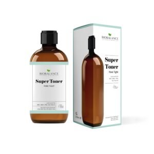 BIOBALANCE Super Toner Pore Tight | Lotion tonique Anti-Acne et Point Noir 250ml