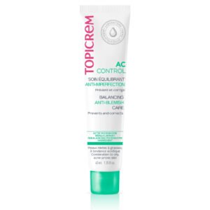 Topicrem AC CONTROL Soin Équilibrant Anti Imperfections Peaux Mixtes à Grasses à Tendance Acnéique 40 ml