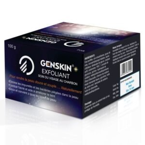 GENSKIN CREME EXFOLIANT VISAGE CHARBON 100G