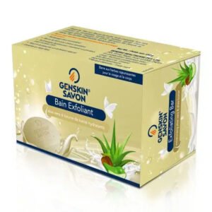 Genskin Savon Exfoliant à l’Aloe Vera et Beurre de Karité 150g